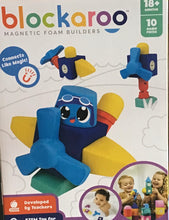 Load image into Gallery viewer, Blockaroo Magnetic Foam Builders - 10 Pieces