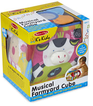 Load image into Gallery viewer, Musical Farmyard Cube