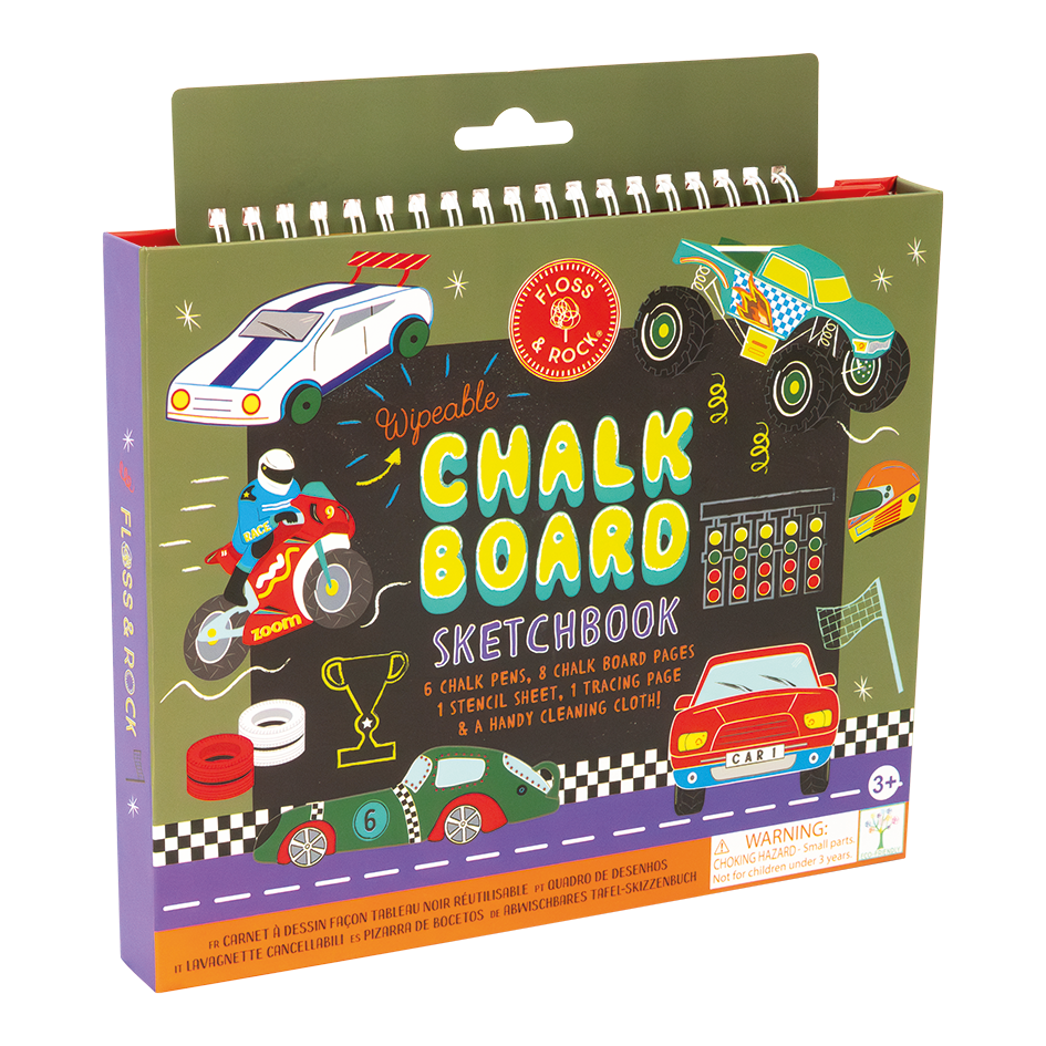 Wipeable Chalk Board Sketchbook