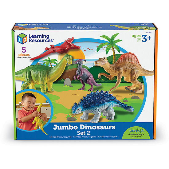 Jumbo Dinosaurs - 5 Pieces