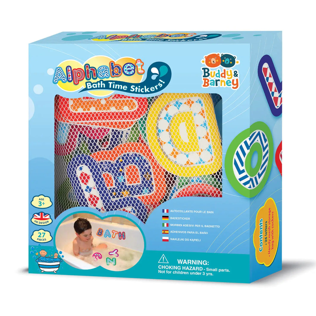 Alphabet Bath Time Stickers