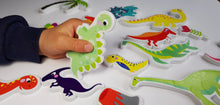 Load image into Gallery viewer, Dinosaurs Bath Time Stickers