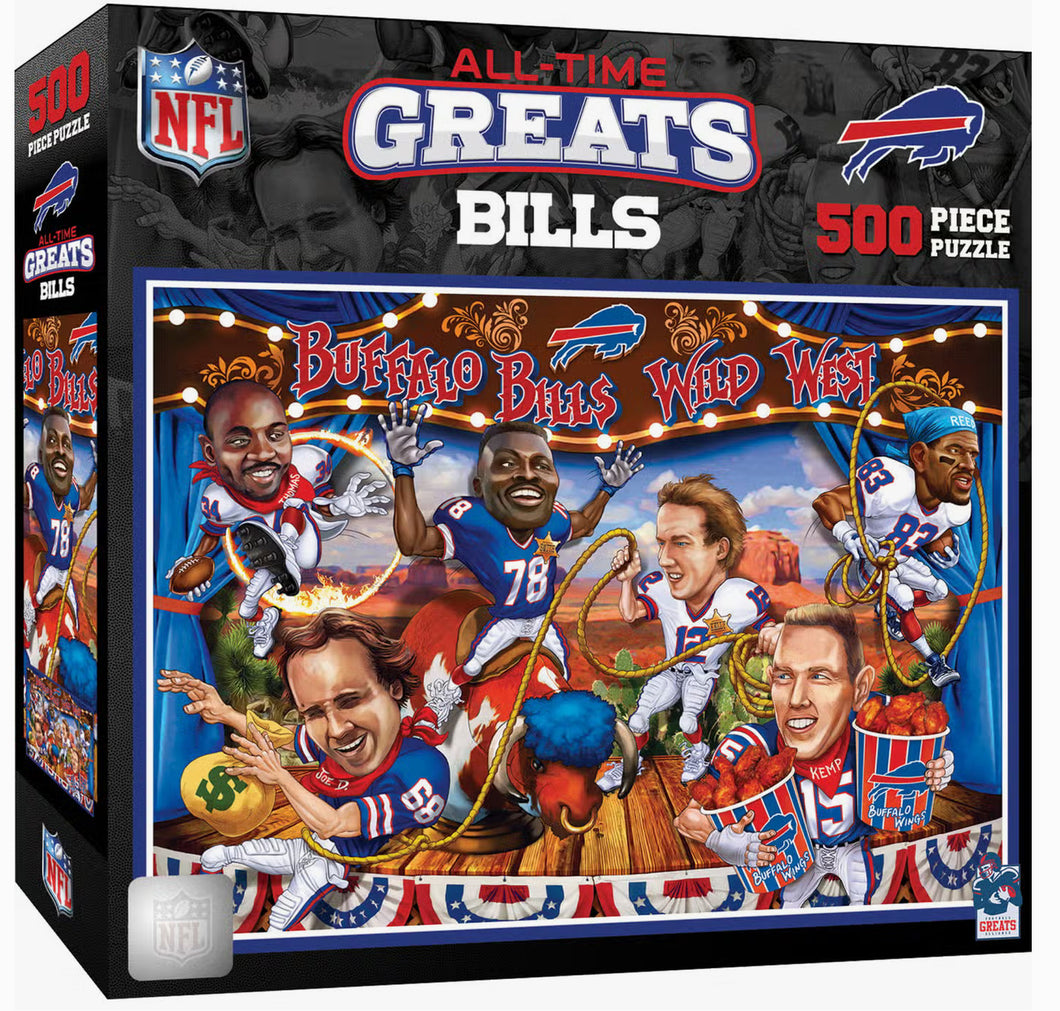 All-Time Greats Bills Puzzle - 500 pc