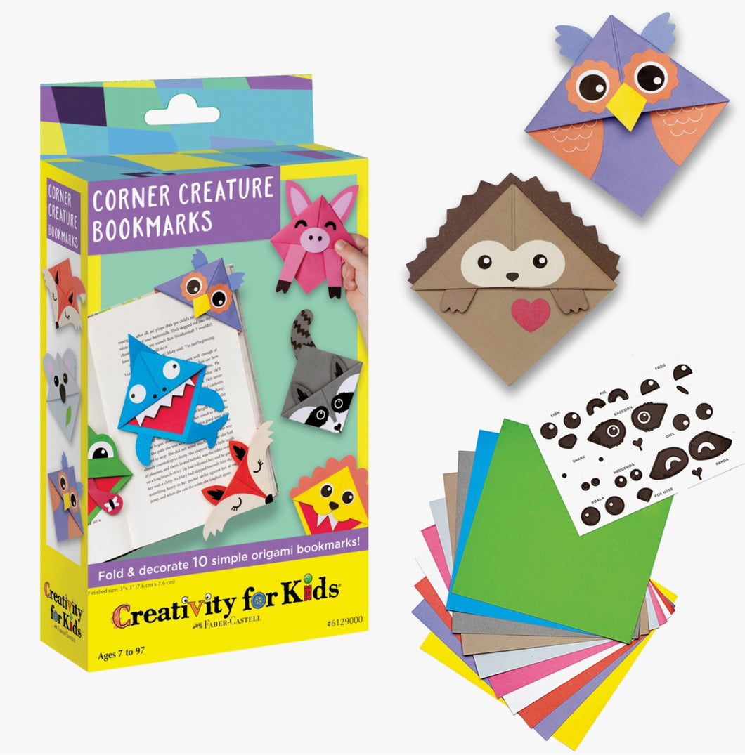 Corner Creature Bookmarks