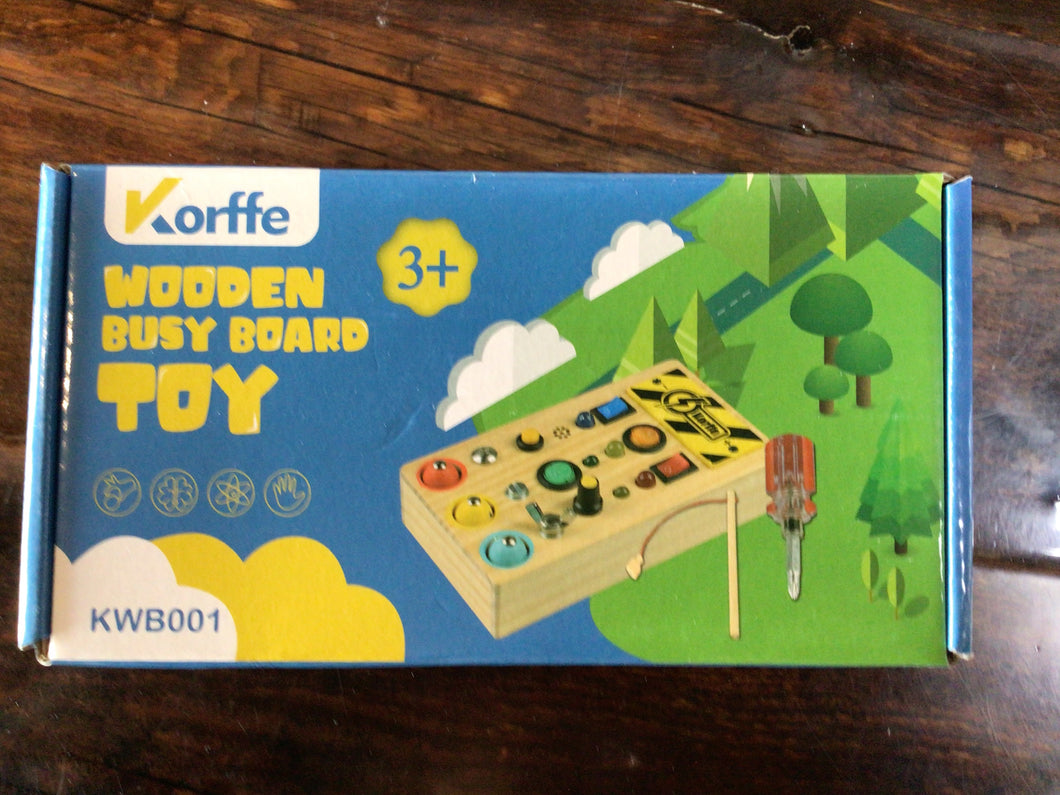 Wooden Busy Board Toy