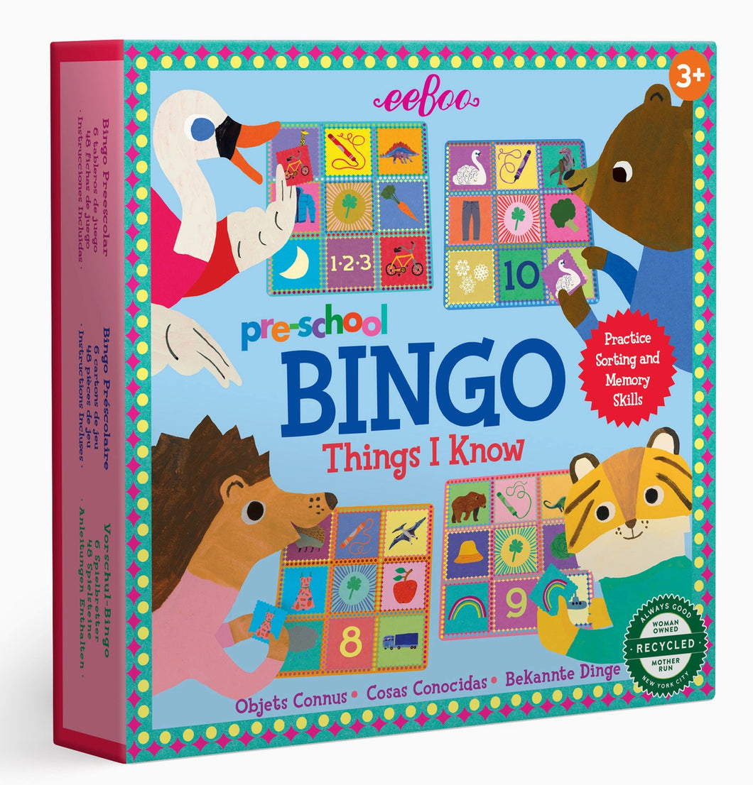 BINGO - Things I Know