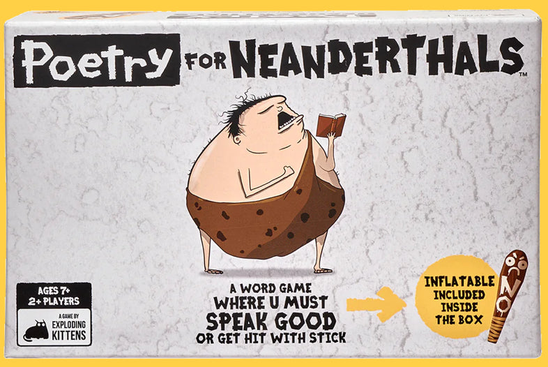 Poetry For Neanderthals