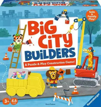 Big City Builders - A puzzle and play construction game