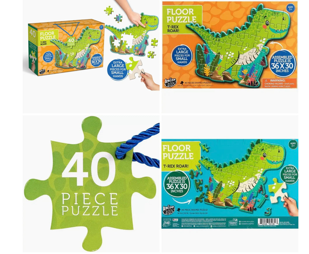 T-Rex Roar Floor Puzzle