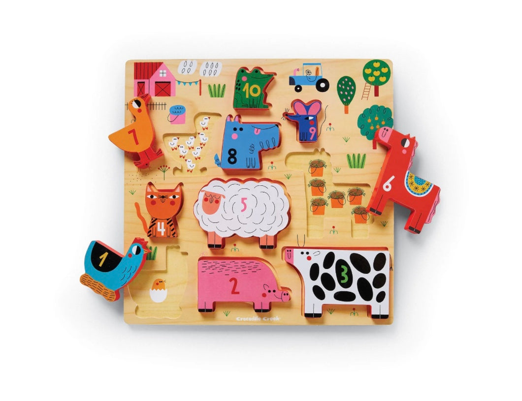 Learn match count  wood puzzle