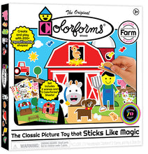 Load image into Gallery viewer, Colorforms - reusable stickers and scenes