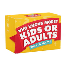Load image into Gallery viewer, Who Knows More? Kids or Adults