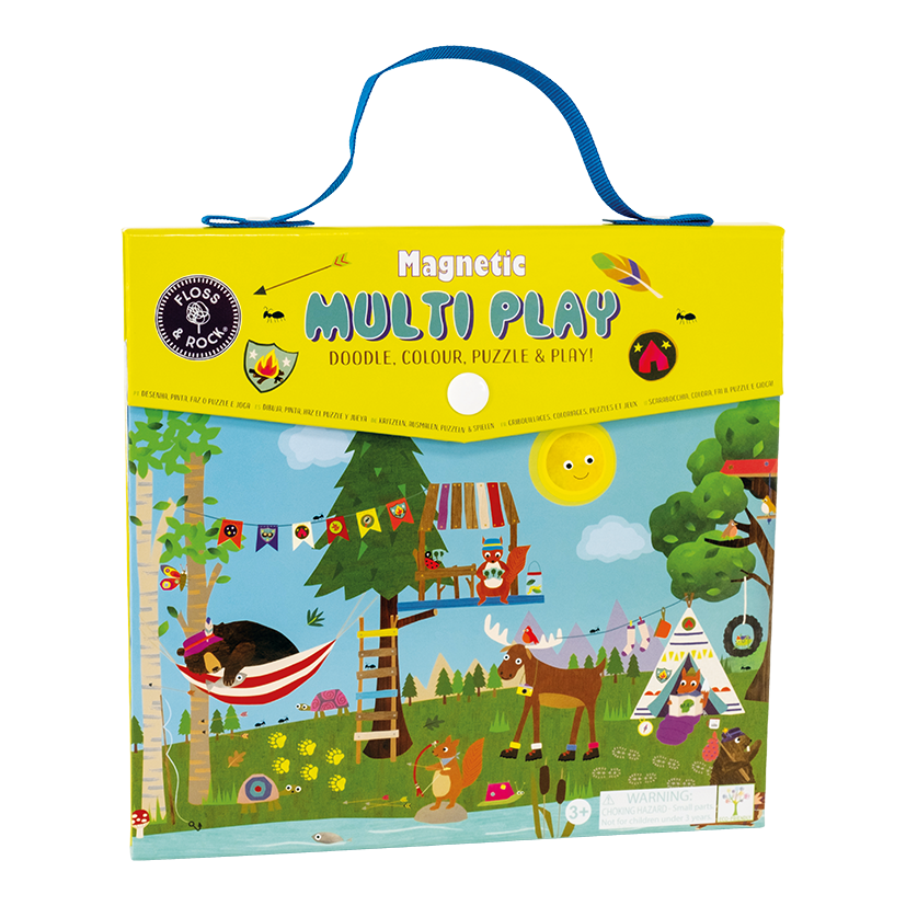 Magnetic Multi Play - Doodle, Color, Puzzle & Play