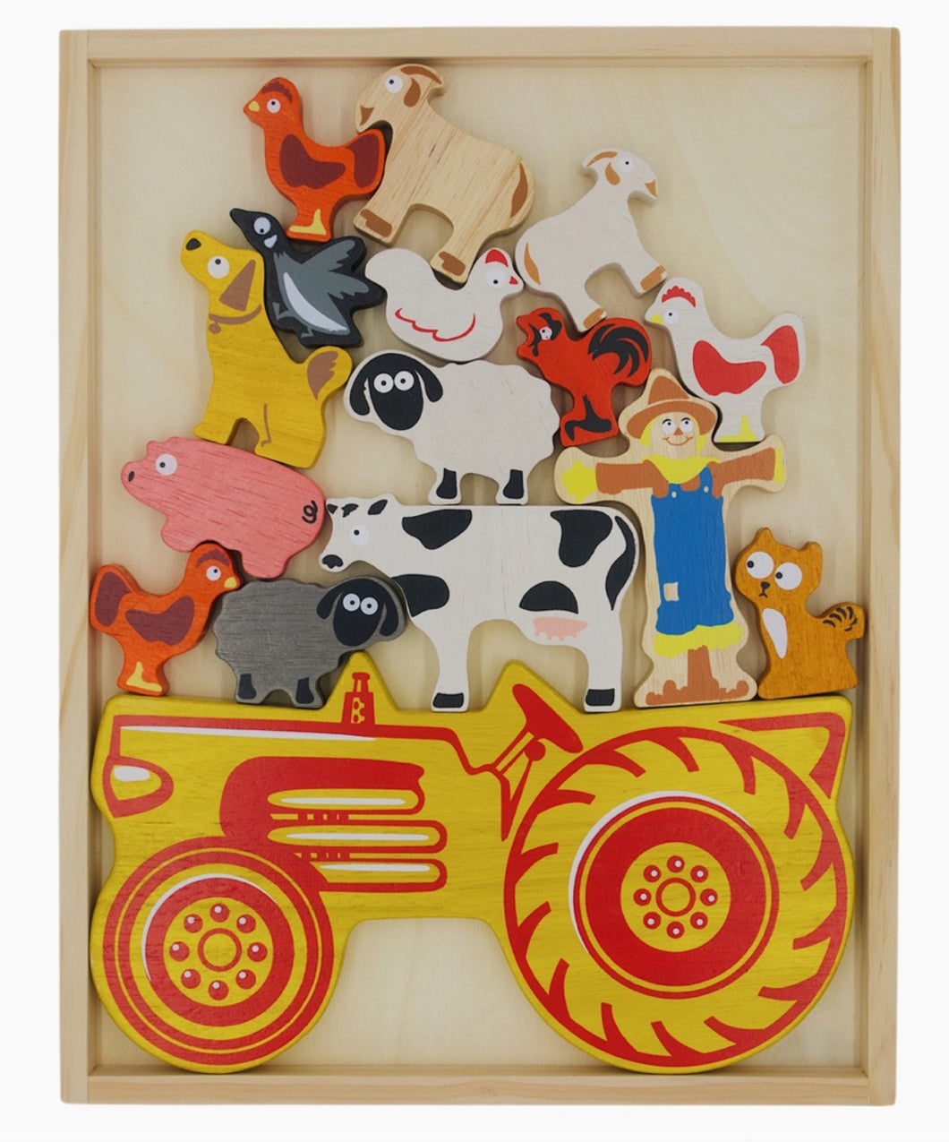 Tractor Stack Balance Game