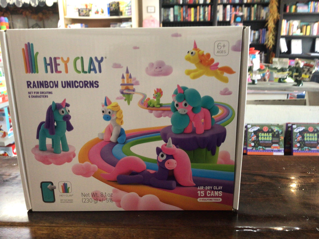 Hey Clay Rainbow Unicorns