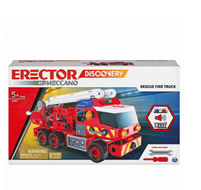 Erector by Meccano - Rescue Fire Truck