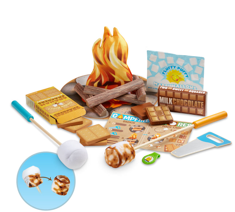 Let’s Explore Campfire S’Mores Play Set