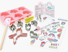 Load image into Gallery viewer, Rainbows &amp; Unicorns Baking Set