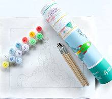 Load image into Gallery viewer, Pink Picasso Kids- Paint by Numbers Kits