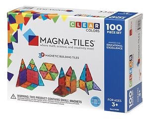 Magna Tiles - 100 Piece Clear