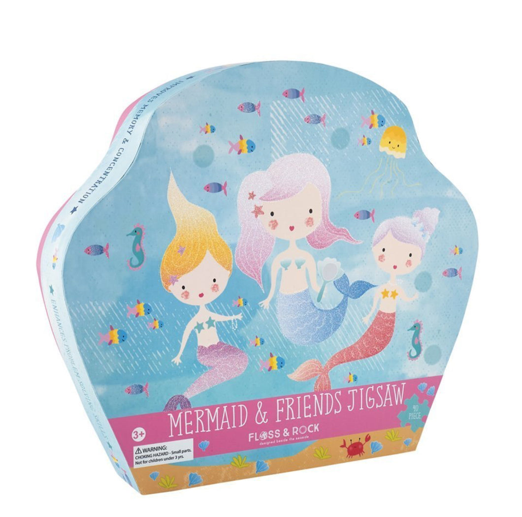 Mermaid & Friends Puzzle - 40 Piece